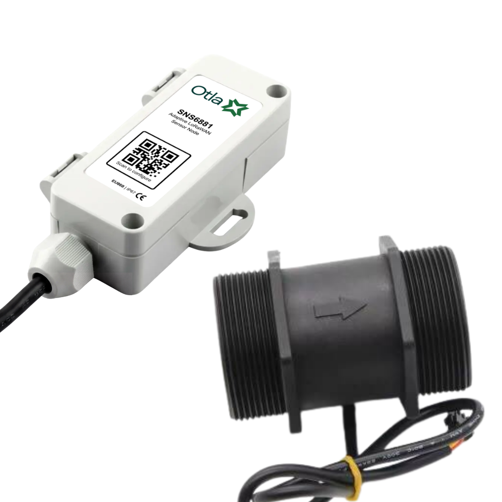 LoRaWAN Debimetre | 2″ DN50, 10-200 L/dk Su Akış Sensörü, Kablosuz Uzaktan Su Tüketimi ve Kaçak Takibi